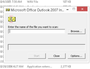 microsoft outlook pst repair tool 2010